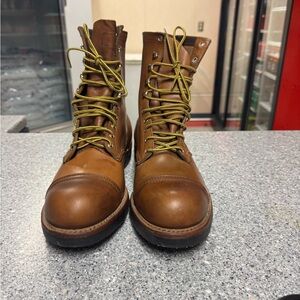 1960s red wing boots steel toe new size 11